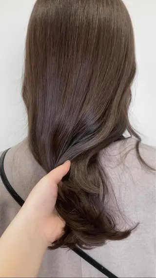 セミロング 韓国スタイル🇰🇷 minamiのヘアスタイル