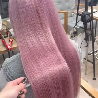 ロング ハイトーン×エクステ 💞くるみのヘアスタイル
