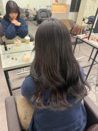 ロング カラー 〖clan〗 ෆ˚*Yᑌᑎᗩ໒꒱·のヘアスタイル