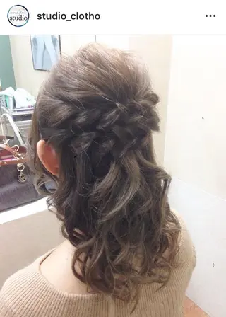 ヘアアレンジ 京都.祇園セットサロン:スタジオ ヒロ【Studio hiro】所属・ヒロ(hiro) •スタジオヒロのヘアスタイル