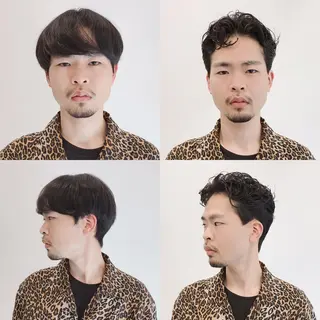 ショート パーマ メンズ メンズパーマ タカキリョウのヘアスタイル