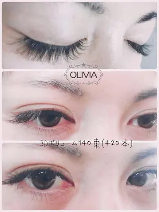 マツエク・マツパ Olivia アイラッシュのマツエク・マツパデザイン