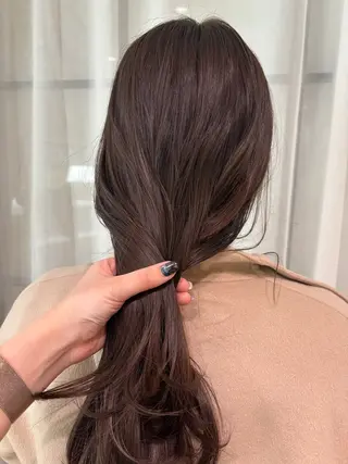 ロング カラー 梅田美容室/カット /Maoのヘアスタイル