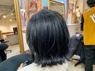 ショート カラー LEB所属・下河 宗太のヘアスタイル