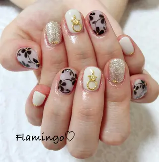 ネイル 40代からの爪を守る ×ケア重視サロン♡のネイルデザイン