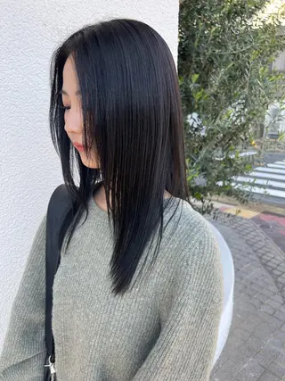 ロング letterby novel  はるみのヘアスタイル