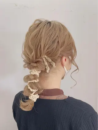ヘアアレンジ 💎艶髪💎 町田莉彩のヘアスタイル