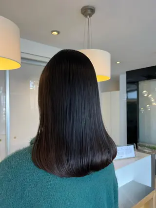 セミロング 多河 遥のヘアスタイル