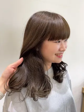 ロング カラー 暖色カラー/似合わせ カット/名古屋/辻のヘアスタイル