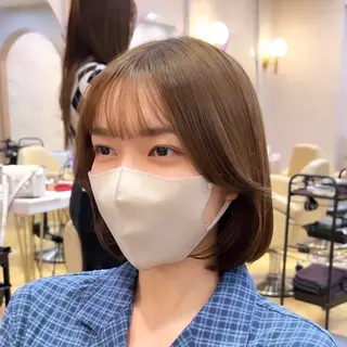 ショート ヘアアレンジ 🎀韓国レイヤー🎀 顔周り　とばみかのヘアスタイル