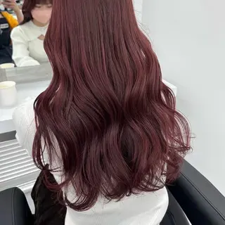 ロング カラー ヘアアレンジ ブリーチ無し透明感 🕊AZUSAのヘアスタイル