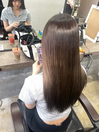 ロング カラー ブレンバイドット所属・ニュアンスカラー/ 🫧レミ(坊主)のヘアスタイル