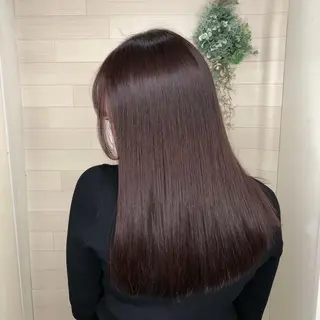 セミロング カラー 🤍店長　艶カラー 髪質改善縮毛特化🤍のヘアスタイル