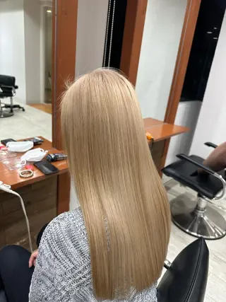 ロング カラー MONIQA所属・🐲RYUKI メンズブリーチのヘアスタイル