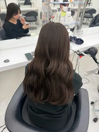 ロング カラー 海外girl/ハイト ーン/riko🫧のヘアスタイル