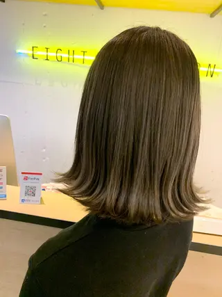 ミディアム カラー Fuuu《フゥ》所属・シノザキ シンゴのヘアスタイル