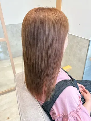 セミロング カラー GO TODAY シェアサロン 名古屋パルコ所属・仲地 大地のヘアスタイル