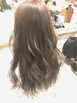 セミロング カラー 増子 幹樹のヘアスタイル