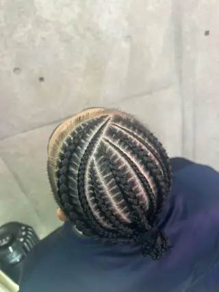 メンズ HARURU🪮✨ ブレイズ海外ヘアのヘアスタイル