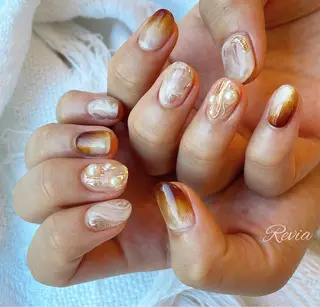 ネイル revia所属・ERI Nailistのネイルデザイン