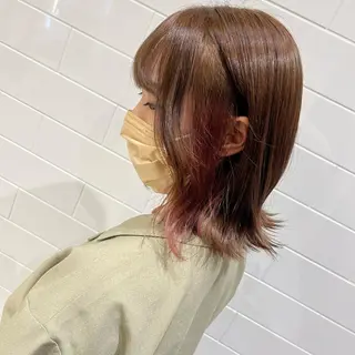 ショート カラー lien ヒジリのヘアスタイル