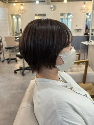 ショート 🩵透明感/高発色 /難波/北原佑記🌸のヘアスタイル