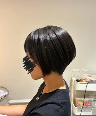 ショート 石井綾華🩰10月 カットモデル無料のヘアスタイル