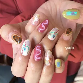 ネイル soeur_ 武蔵浦和のネイルデザイン
