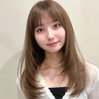 ミディアム 🌹ハッシュカット、 レイヤー韓国ヘア🌹のヘアスタイル