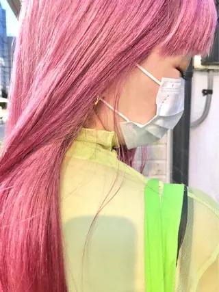 セミロング カラー 🧸ミルクティー🧸 kousei🧸のヘアスタイル