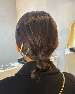 ヘアアレンジ 🎀レイヤー×透明感 カラー🎀Ayanoのヘアスタイル