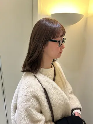 ミディアム カラー 外国人風ヘア/ 髪質改善/ayacaのヘアスタイル