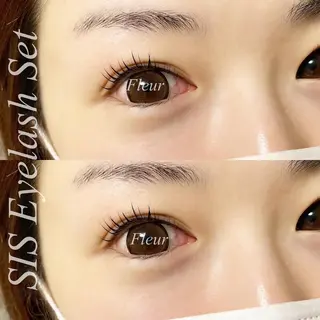 マツエク・マツパ Fleur フルールのマツエク・マツパデザイン