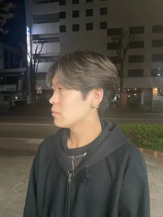 ショート カラー メンズ Ace men's salon岐阜店所属・🔥メンズ特化美容師 パーマのヘアスタイル