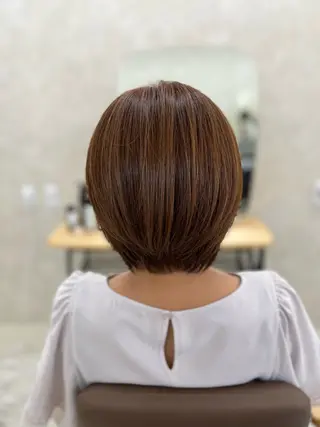 ショート カラー WizArt所属・🫧🕯️カラー特化 mari🕯️🫧のヘアスタイル