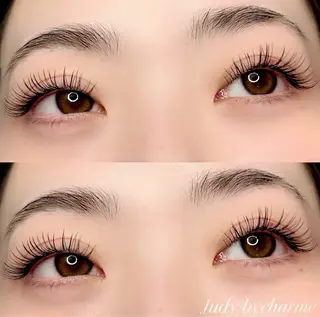 マツエク・マツパ Judy by charmeのマツエク・マツパデザイン