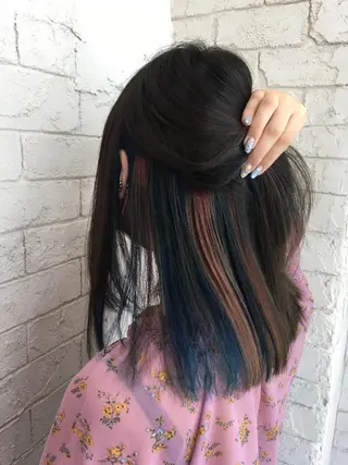 セミロング カラー someya 🥀のヘアスタイル