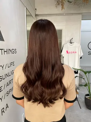 ロング カット モデル募集/ホノカのヘアスタイル