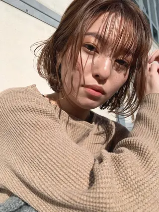 ミディアム ショート/ボブ特化 相良 真子のヘアスタイル