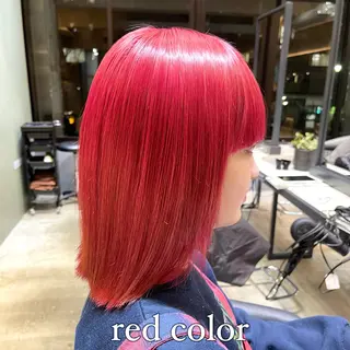 ミディアム カラー ✨縮毛矯正　韓国ヘア レイヤー✨大濱快斗のヘアスタイル