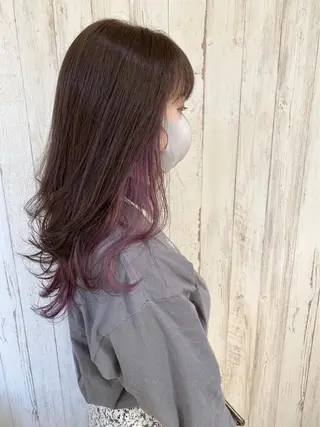 ロング soyon心斎橋所属・♡透明感/艶カラー/ M a I ♡のヘアスタイル