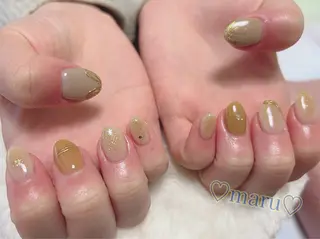 ネイル まるみ ♡のネイルデザイン