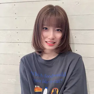 ミディアム 🇰🇷韓国風レイヤ ー🇰🇷の達人🔥のヘアスタイル