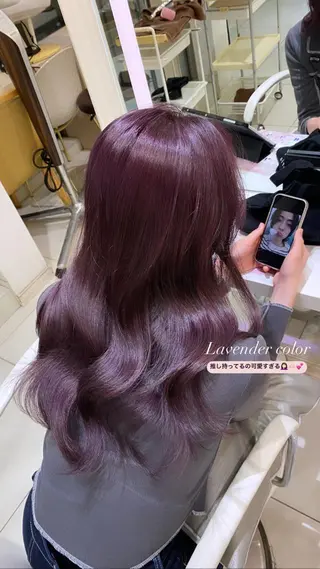 ロング カラー mako︴ Euphoriaのヘアスタイル