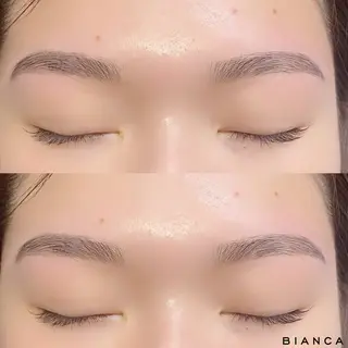 アイブロウ Bianca亀戸 シゲソノ🍨☘️のマツエク・マツパデザイン