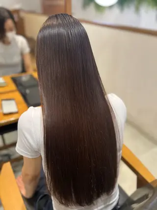 ロング i.blue所属・縮毛矯正特化/ 髪質改善/だいすけのヘアスタイル