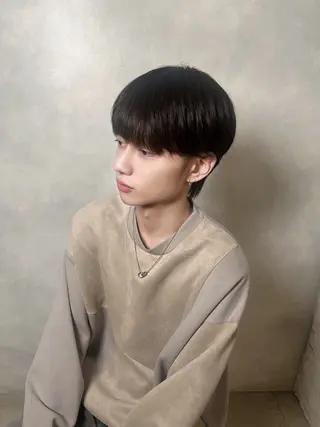 ショート メンズ 大阪韓国メンズ特化 LUNAのヘアスタイル