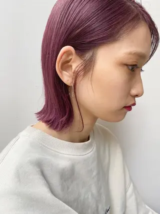 ショート analogue所属・u harukaのヘアスタイル