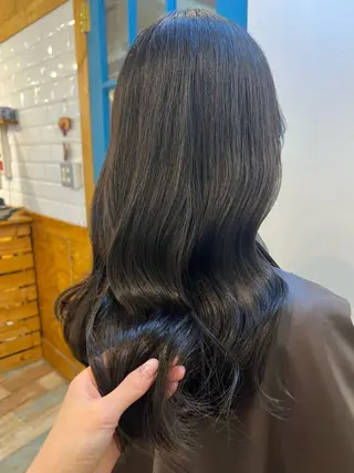 セミロング カラー KANA/ボブ/ インナーカラー/艶髪のヘアスタイル