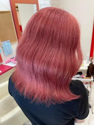 カラー 名古屋のピンク好き かずくん🦩のヘアスタイル